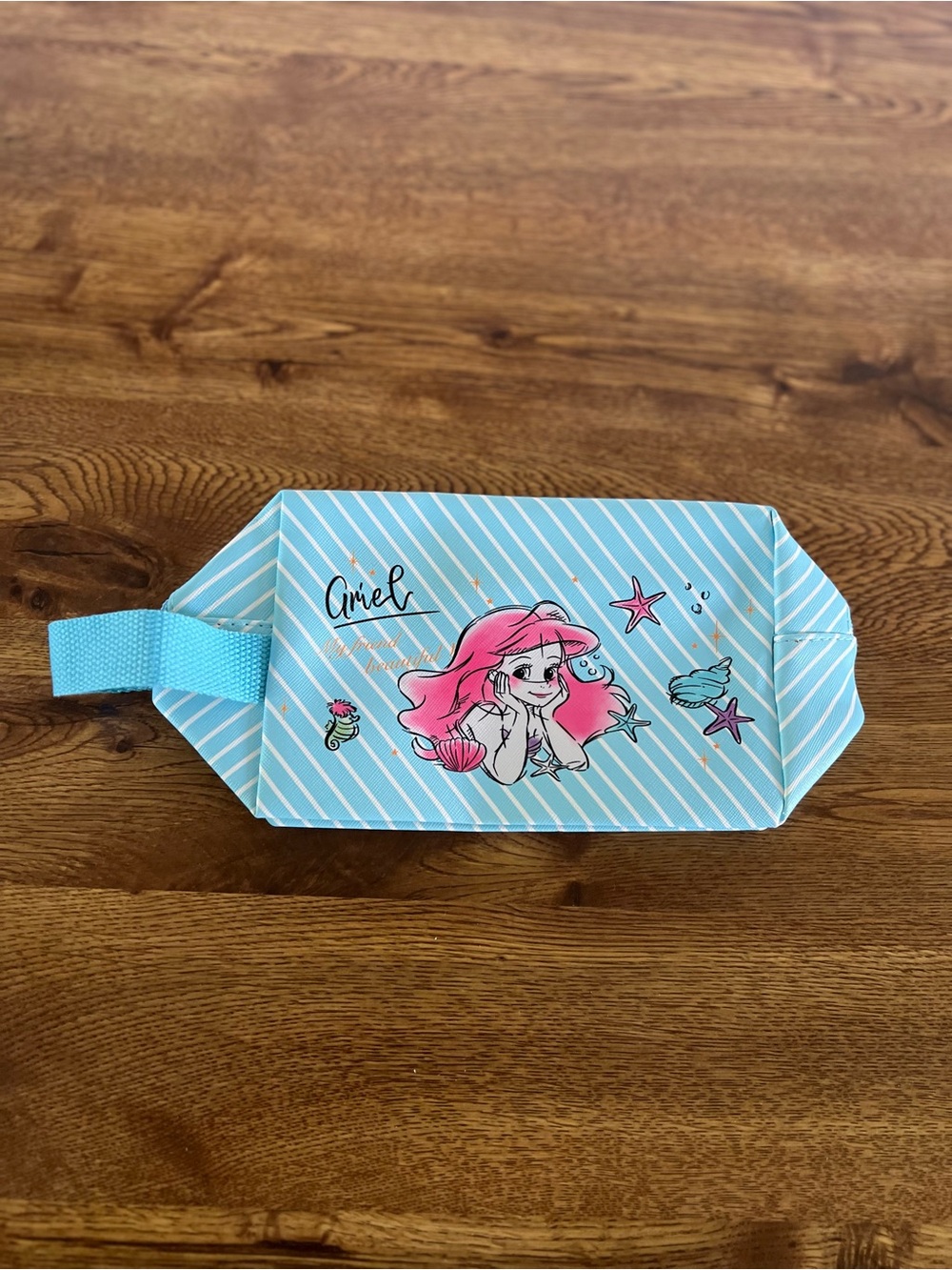 Primark Disney The Little Mermaid Ariel Light Blue cosmetic pouch/ Pencil Case